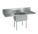 BK Resources BKS-1-1620-12-18T One Compartment Sink, 52"W X 25-13/16"D X 43-3/4"H 1 image