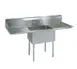 BK Resources BKS-1-1824-14-24T One Compartment Sink, 66"W X 29-13/16"D X 43-3/4"H 1 image