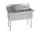 BK Resources BKS-3-18-12S Three Compartment Sink, 59"W X 23-13/16"D X 43-3/4"H 1 image