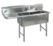 BK Resources BKS6-2-1620-14-18LS Sink, Two Compartment 1 image