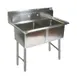 BK Resources BKS6-2-1620-14S Sink, Two Compartment 1 image