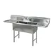 BK Resources BKS6-2-18-14-18TS Sink, Two Compartment 1 image
