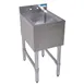 BK Resources UB4-18-1014HS 14" Underbar Sink Units, 1 Compartment without Drainboard 1 image