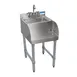 BK Resources UB4-21-1410BSS 18" Underbar Blender Station with Dump Sink 1 image