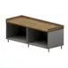 BK Resources CMBT-3096 Chef Table, Cabinet Base with Open Front 1 image