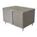 BK Resources CST-2448HL 48" Cabinet Base Hinged Doors Work Table 1 image