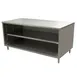 BK Resources CST-2472 Cabinet Base Open Front Work Table, 72"W x 24"D - Square / Flat Edge 1 image