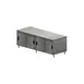 BK Resources CST-30120S Cabinet Base with Sliding Doors Chef Table, 120"W x 30"D - Square/Flat Edge 1 image