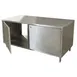 BK Resources CST-3072HL2 72" Cabinet Base Dual Access Hinged Doors Work Table with Lock 1 image