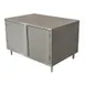 BK Resources CST-3660H 60" Cabinet Base Hinged Doors Work Table 1 image
