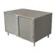 BK Resources CST-3660HL 60" Cabinet Base Hinged Doors Work Table with Lock 1 image