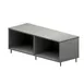 BK Resources CST-3696 Cabinet Base Open Front Work Table, 96"W x 36"D - Square / Flat Edge 1 image