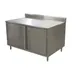 BK Resources CSTR5-2418HL 18" Work Table, Cabinet Base with Hinged Doors & Lock 1 image