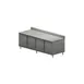 BK Resources CSTR5-30120HL 120" Chef Table, Cabinet Base with 4 Hinged Doors & Locks 1 image
