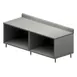 BK Resources CSTR5-3096 Cabinet Base Open Front Work Table, 96"W x 30"D - Square / Flat Edge 1 image