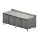 BK Resources CSTR5-3096H 96" Work Table, Cabinet Base with 4 Hinged Doors 1 image