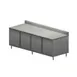 BK Resources CSTR5-3696H 96" Work Table, Cabinet Base with Hinged Doors 1 image