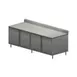 BK Resources CSTR5-3696HL 96" Work Table, Cabinet Base with 4 Hinged Doors & Locks 1 image