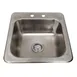 BK Resources DDI-1614824-P-G Drop-In Sink, One Compartment 1 image
