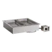 BK Resources E-H21-4 Hot Food Well Unit, Drop-In, Electric Halo Heat 1 image