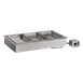 BK Resources E-H31-4 Hot Food Well Unit, Drop-In, Electric Halo Heat 1 image