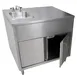 BK Resources EM-14B Hinged Fascia Doors, Doors & Installation - 30" Cabinet 1 image