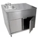 BK Resources EM-14D Hinged Fascia Doors, Doors & Installation - 48" Cabinet 1 image