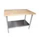 BK Resources MFTG-7230 Work Table with Galvanized Undershelf 1 image