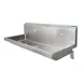 BK Resources MSHSA-60W1 60" Wall Mounted Hand Sink without Faucet - 14 gauge / Single Hole 1 image