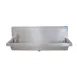 BK Resources MSU-72 Wall-Mount Urinal, 72" Sloping Backsplash, 14/304 Stainless Steel 1 image