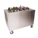 BK Resources PBC-3060S 60" Portable Beverage Center, 48" x 20" Ice Bin, (2) Sliding Doors 1 image