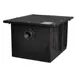 BK Resources PGT-30 2" Inlet/Outlet Plastic Grease Trap, 30 Lbs. Grease Capacity - 15 gal/min 1 image