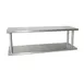 BK Resources PTS-18108-2 Stainless Steel Double Pass-Thru Shelf - 18" X 108"  1 image