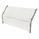 BK Resources SG-45CS-84 45° Angled Sneeze Guard, Cafeteria Style 1 image