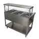 BK Resources SG-FCS-2 Cafeteria Shelf with Sneeze Guard 1 image
