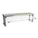 BK Resources SG-MUS-60 Multi-Use Adjustable Sneeze Guard with Shelf 1 image