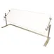 BK Resources SG-P-48 Portable Adjustable Sneeze Guard, 48" 1 image
