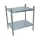 BK Resources SSU3-4324 Stainless Steel Dry Storage Shelving Unit - 43"W x 24"D x 38"H 1 image
