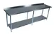 BK Resources SVTR-1884 Work Table with Undershelf, 84"W X 18"D X 34-3/4"H 1 image
