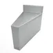 BK Resources UAF-I-2521 Underbar Corner Filler, Rear Angle, 25⁰ 1 image