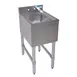 BK Resources UB4-18-1014HS12-P-G 12" Underbar Sink Units, 1 Compartment without Drainboard 1 image