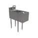 BK Resources UB4-18-SS12-GR-PG Underbar Sink Units, 1 Compartment without Drainboard 1 image