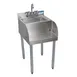 BK Resources 18" UB4-21-1410BSS-P-G Underbar Blender Station with Dump Sink 1 image