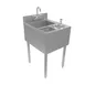 BK Resources UB4-21-SSP18-P-G Underbar Sink Units, 1 Compartment without Drainboard 1 image