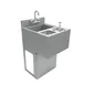 BK Resources UBB-21-SSP18-P-G Underbar Sink Units, 1 Compartment without Drainboard 1 image