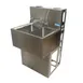 BK Resources UBDW-18-224S Underbar Sink Units, 2 Compartment without Drainboard 1 image