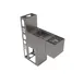 BK Resources UBDW-21-SS12-GR-PG Underbar Sink Units, 1 Compartment without Drainboard 1 image