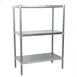 BK Resources VSU5-6724 Galvanized Steel Dry Storage Shelving Unit - 67"W x 24"D x 60"H 1 image