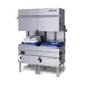Blakeslee DD-8 Universal Door Type Dishwasher - Double Rack, 110 RPH - 143 Gal/Hr - High/Low Temp 1 image