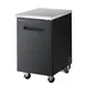 Blue Air BBB23-1B-HC 23" One Solid Door Back Bar Cooler, Black Finish 1 image